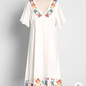 Candy Skull Sweetness Embroidered Dress